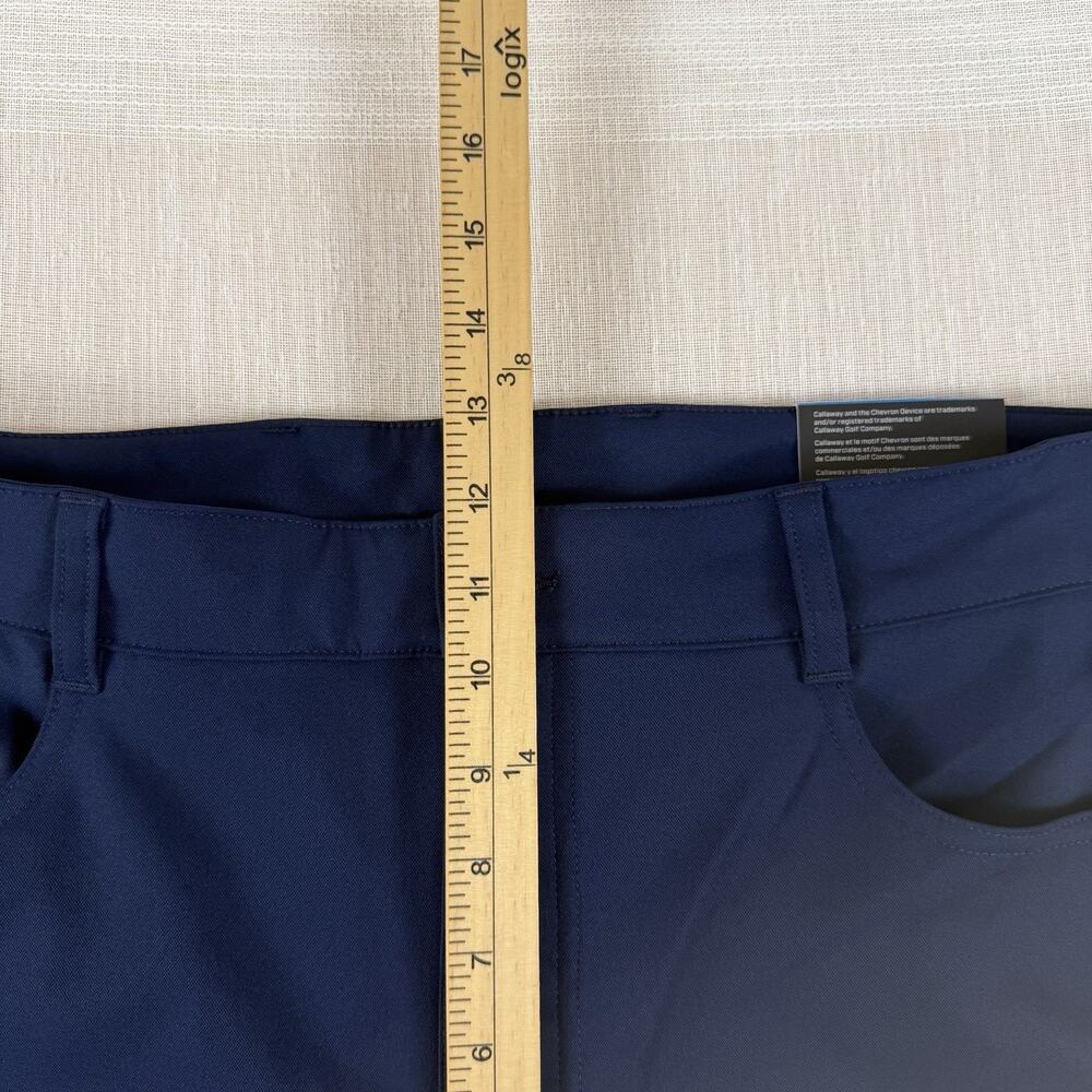 Callaway Performance Opti Dri Men's Golf Pants Sz 36x30 Stretch Chino Straight - Picture 6 of 10